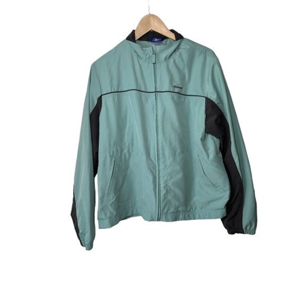 Vintage 90s‎ Reebok Windbreaker Track Jacket Full Zip Colorblock XL